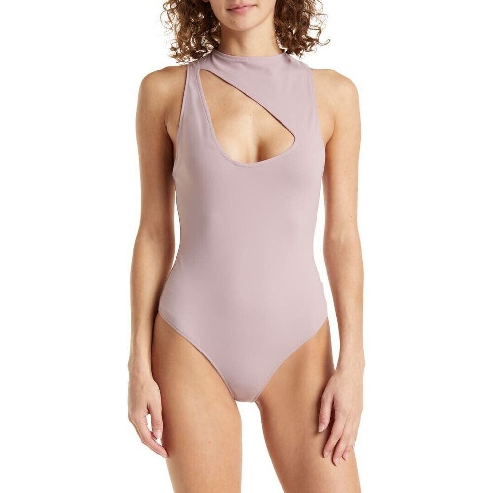 Free People Mauve Bodysuit